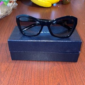 Black Prada Sunglasses. Worn a couple times.